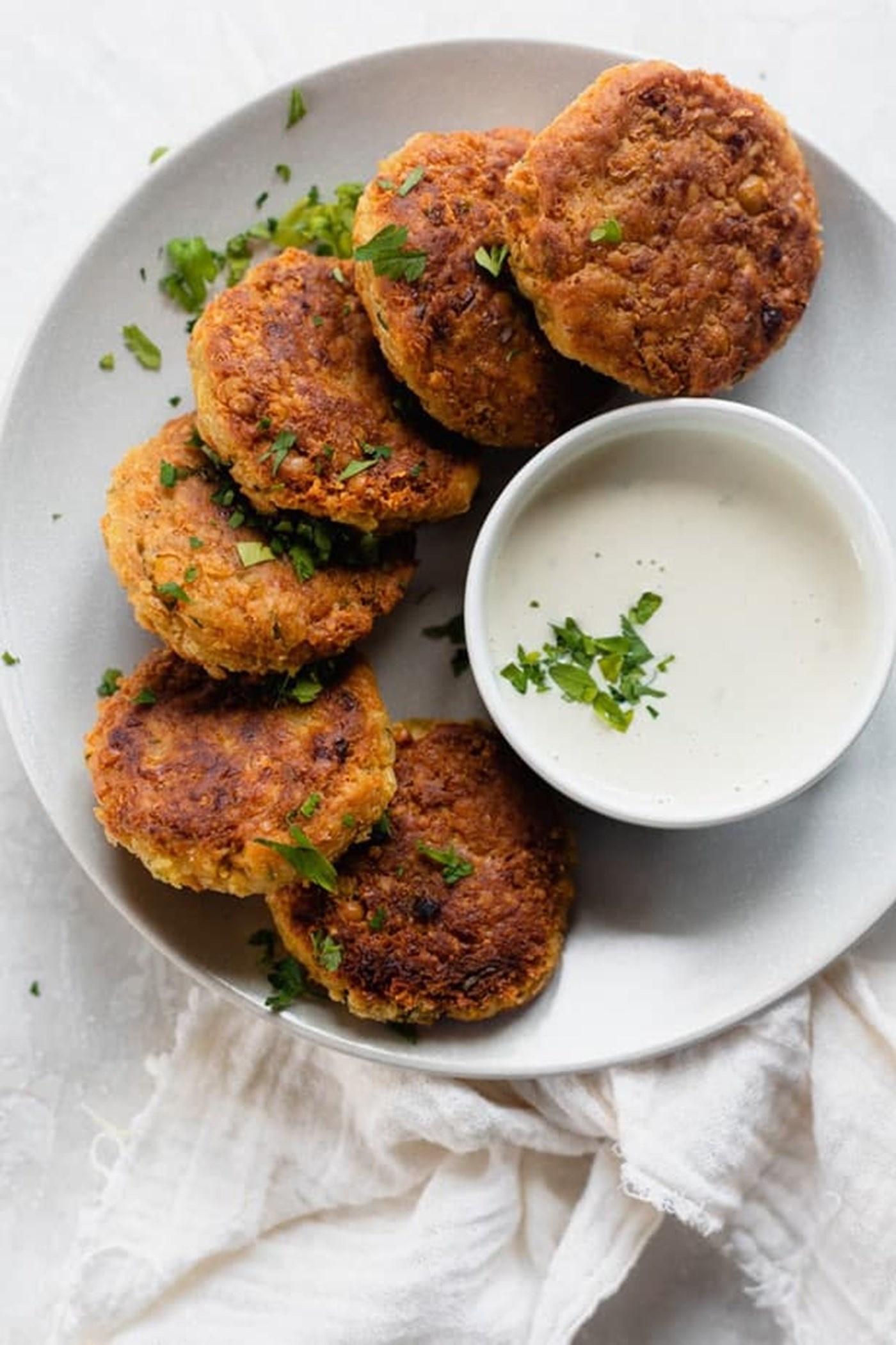 Chickpea Fritters, Feel Good Foodie