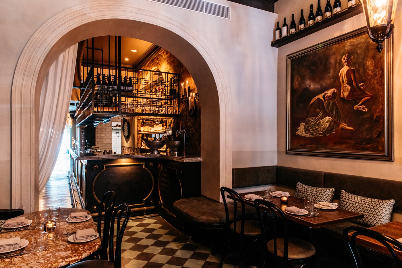 Romantic Bars Sydney: The decadent spanish-inspired interiors of bar lucia 