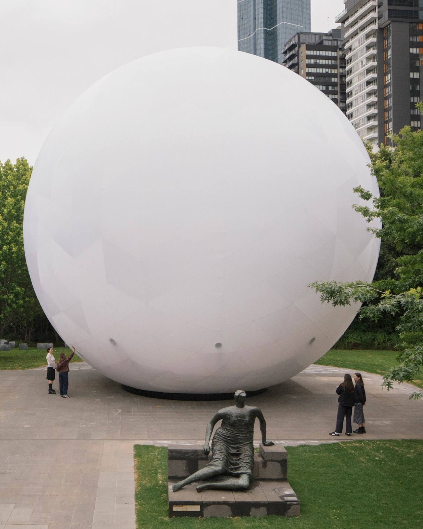This Is) Air: The NGV's new public artwork is a sphere that can breathe