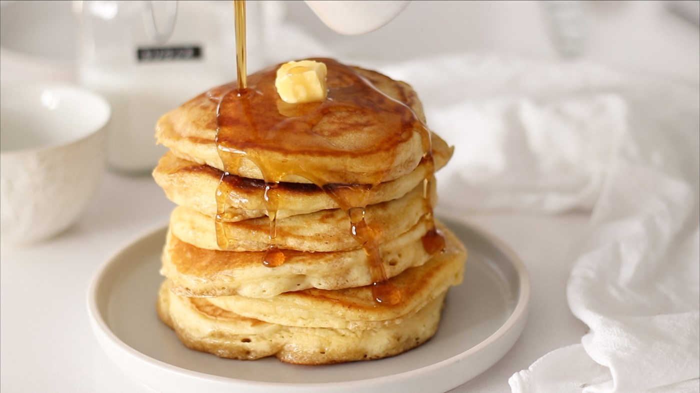 Buttermilk Pancakes, Recipes by Carina
