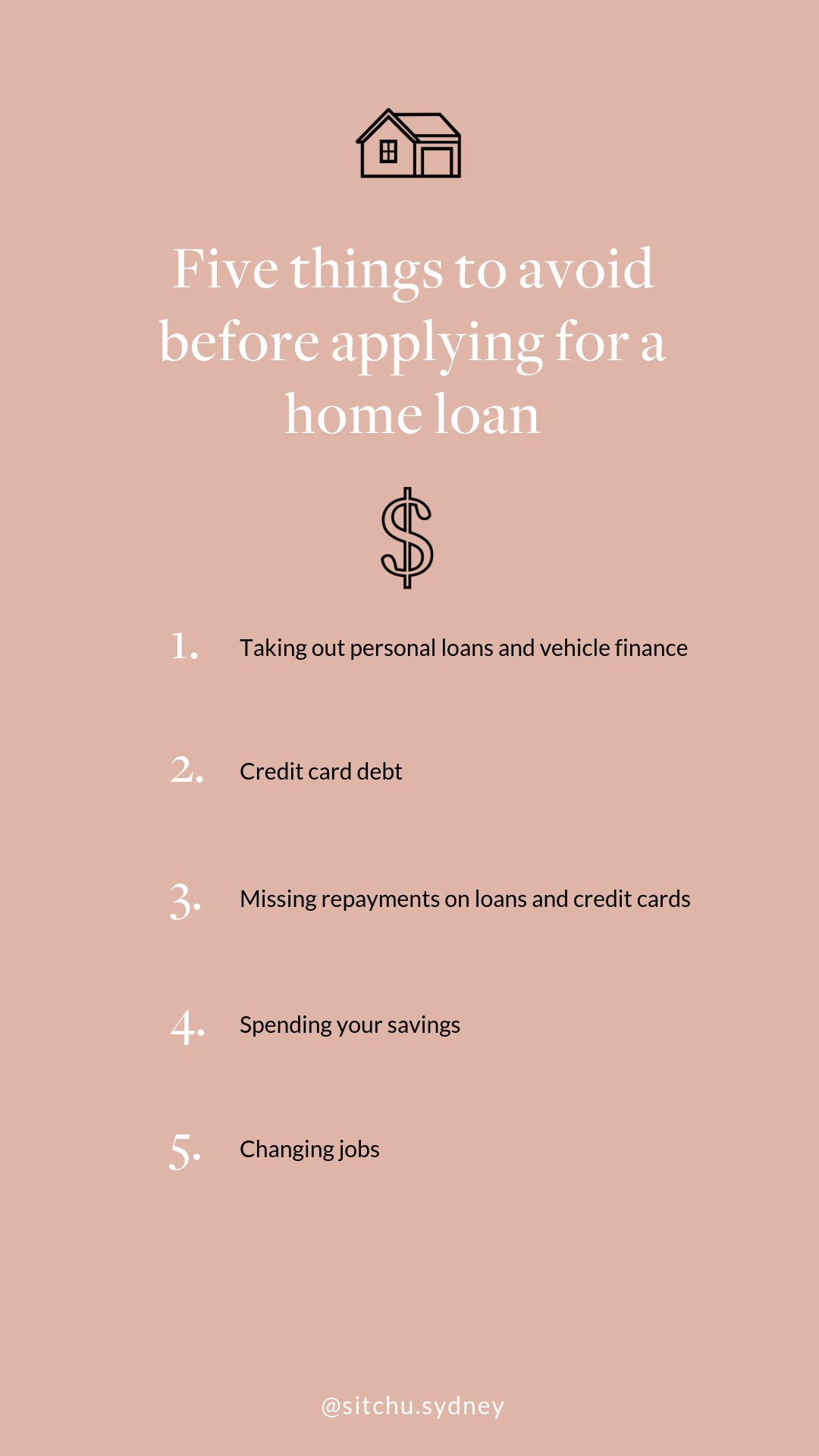 How To Get A Home Loan In 5 Simple Steps | Sitchu Australia