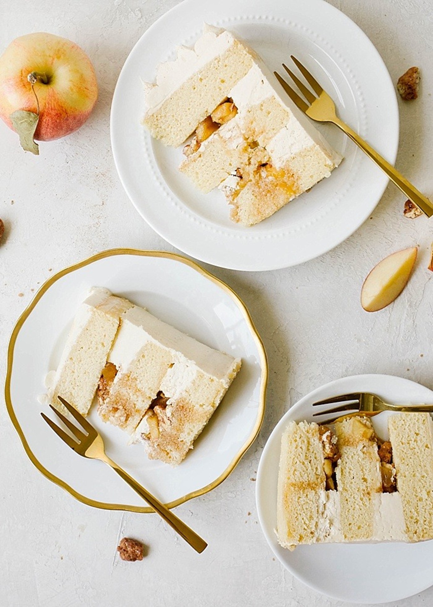 Maple Apple Cake, The Wood & Spoon