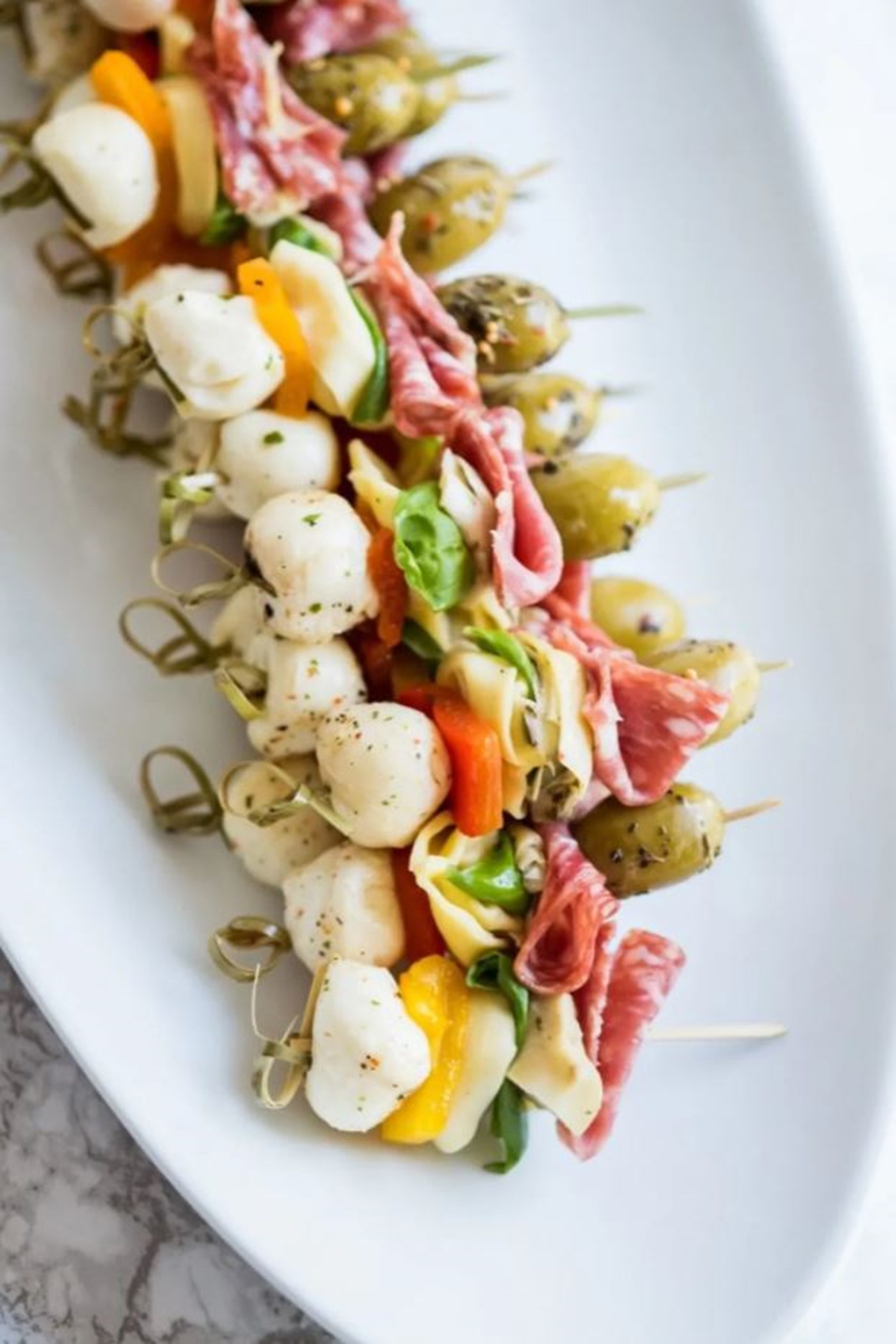 Antipasto Skewers, The Sweetest Occasion