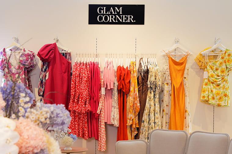 Glam deals corner dresses