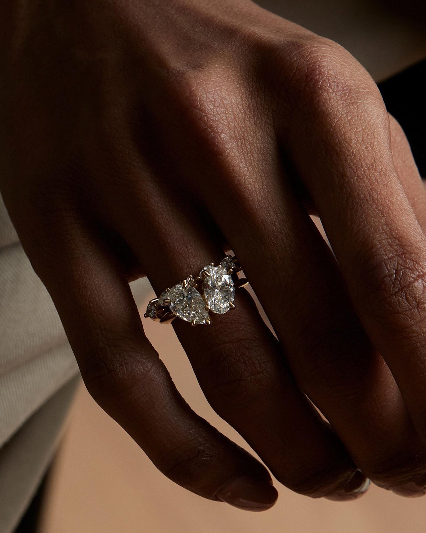 Natasha Engagement Ring - Round Brilliant Diamond Rings