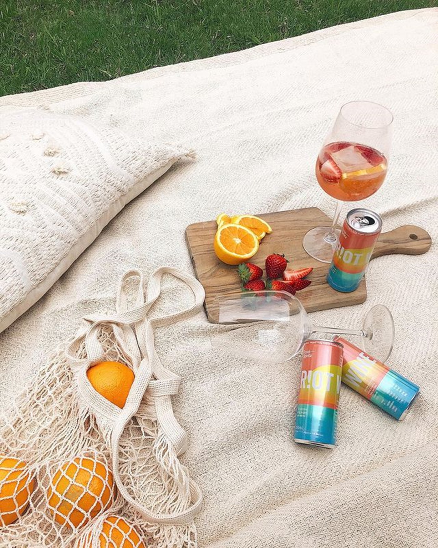 Rose Spritz, Riot Wine Co (Photo credit: @stephily)