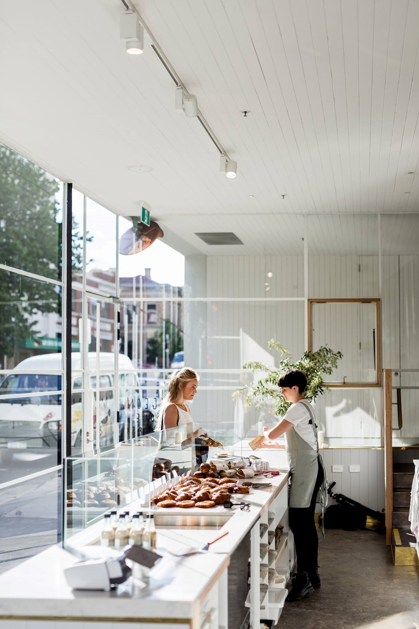 Baked goods at Pigeon Hole in Tasmania