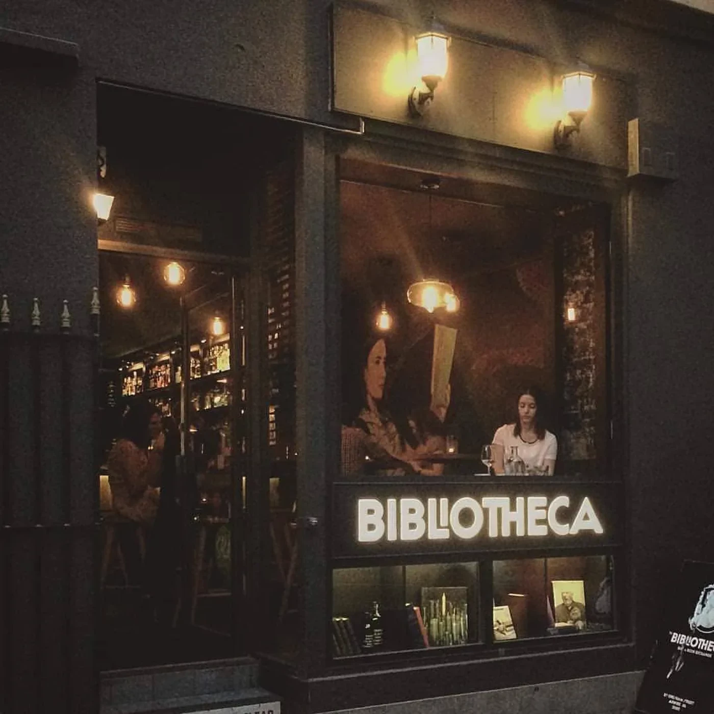 The Bibliotheca Bar & Book Exchange 