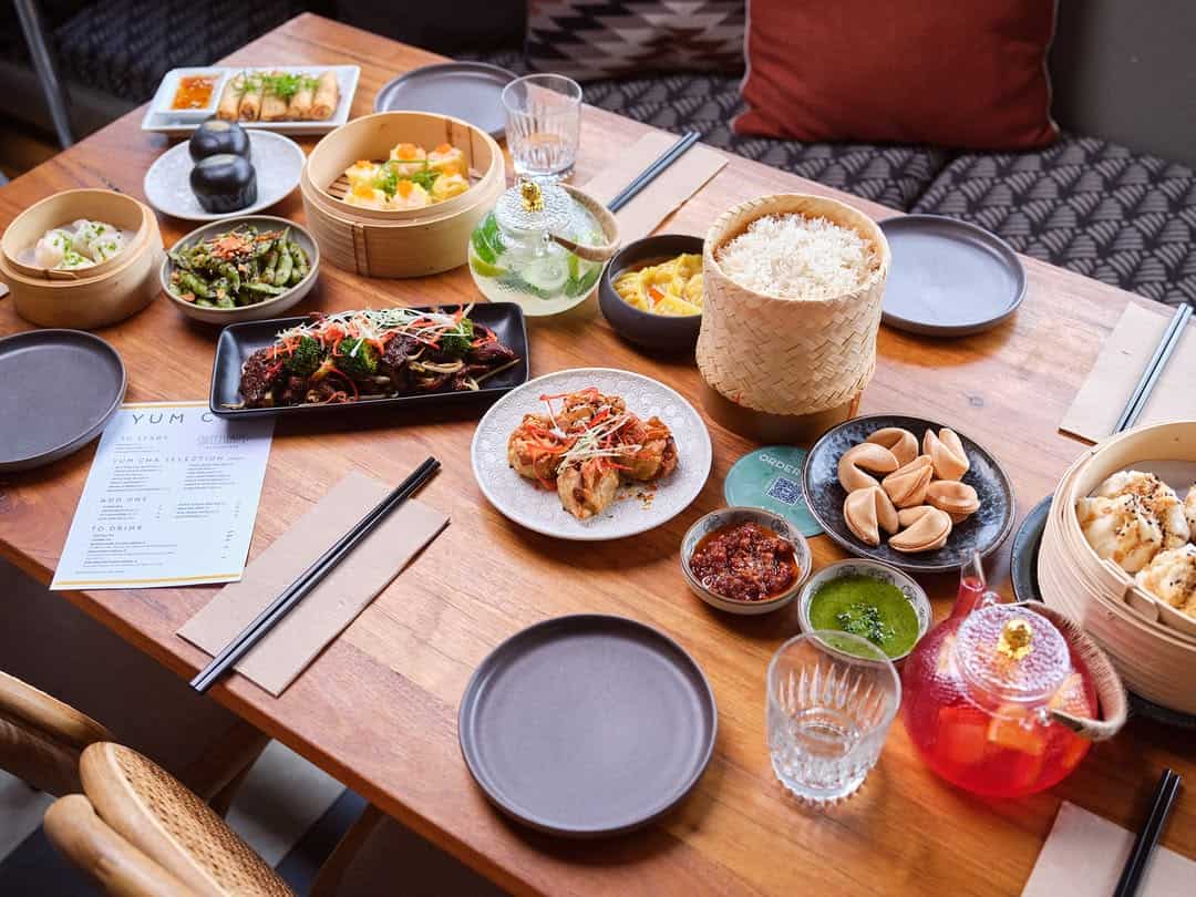 Selection of dishes from Sweetwater Rooftop Bar in Perth