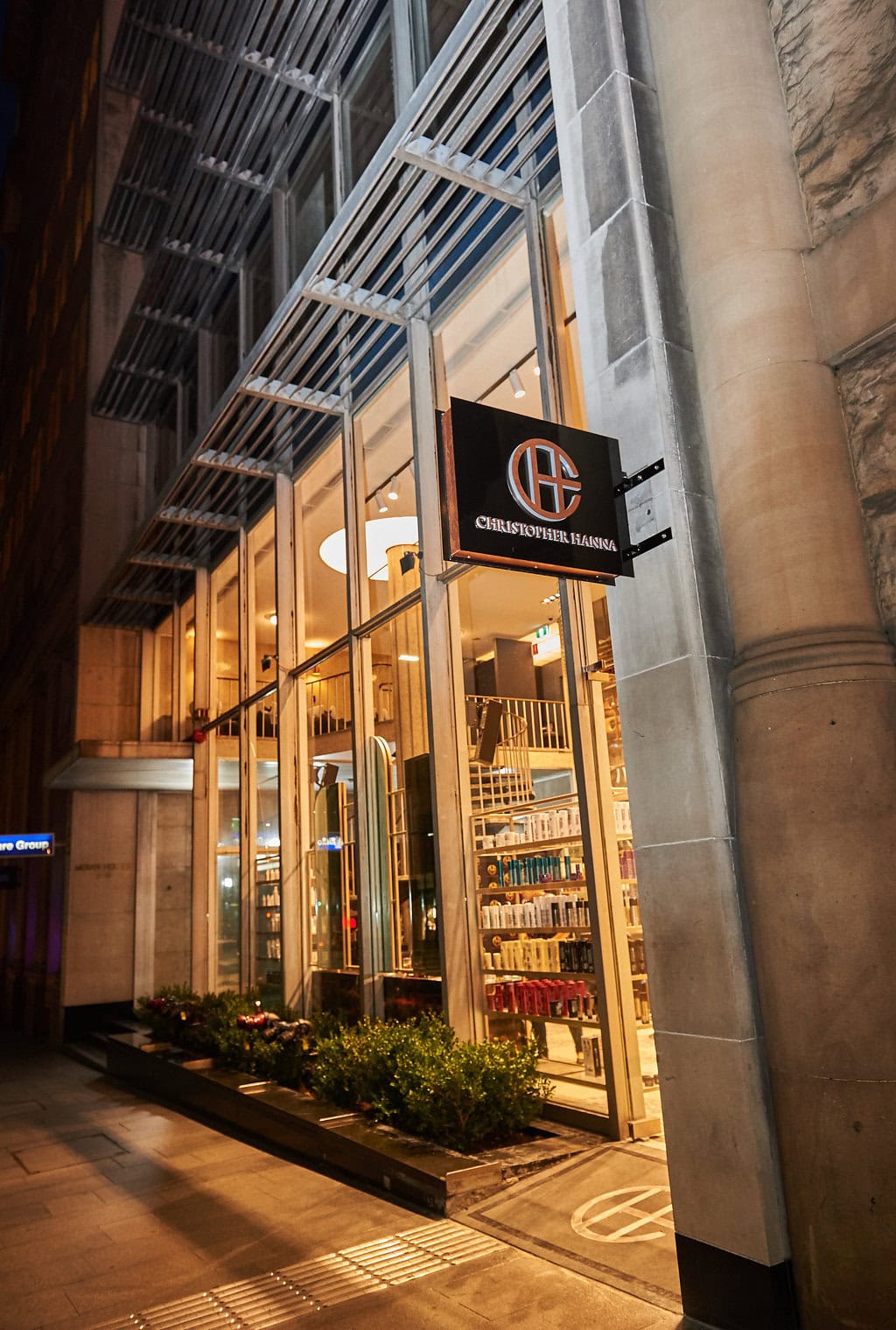 Christopher Hanna salon in Sydney CBD