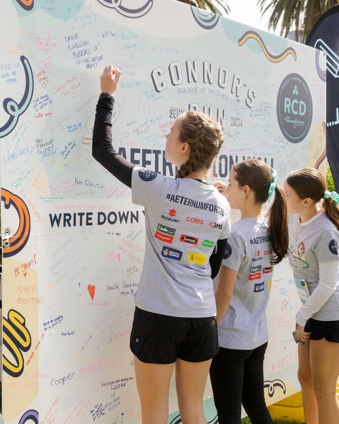 volunteer in melbourne connors fun run