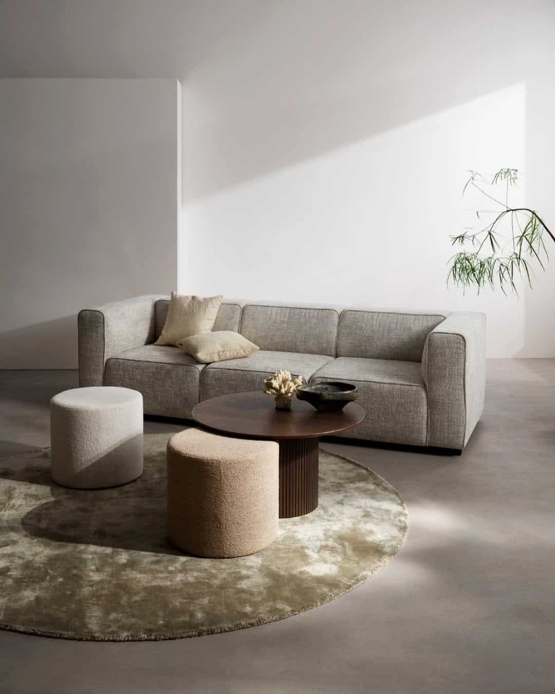 living room display from boconcept furniture store