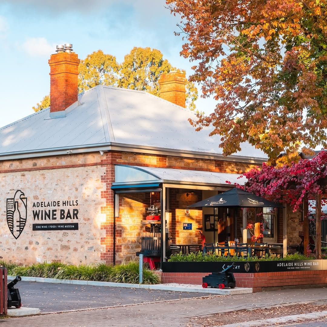 adelaide hills wine bar hahndorf exterior