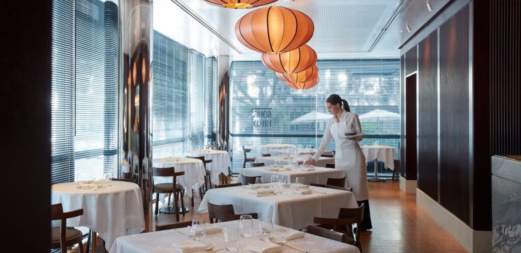 Songbird restaurant in Double Bay