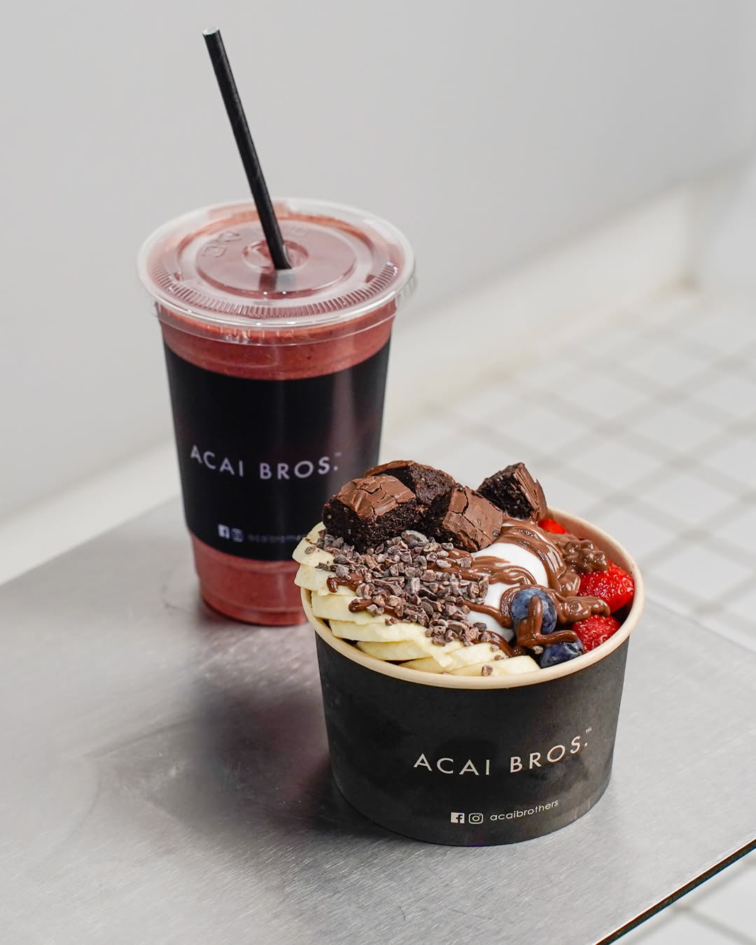 Acai bowl from Acai Brothers