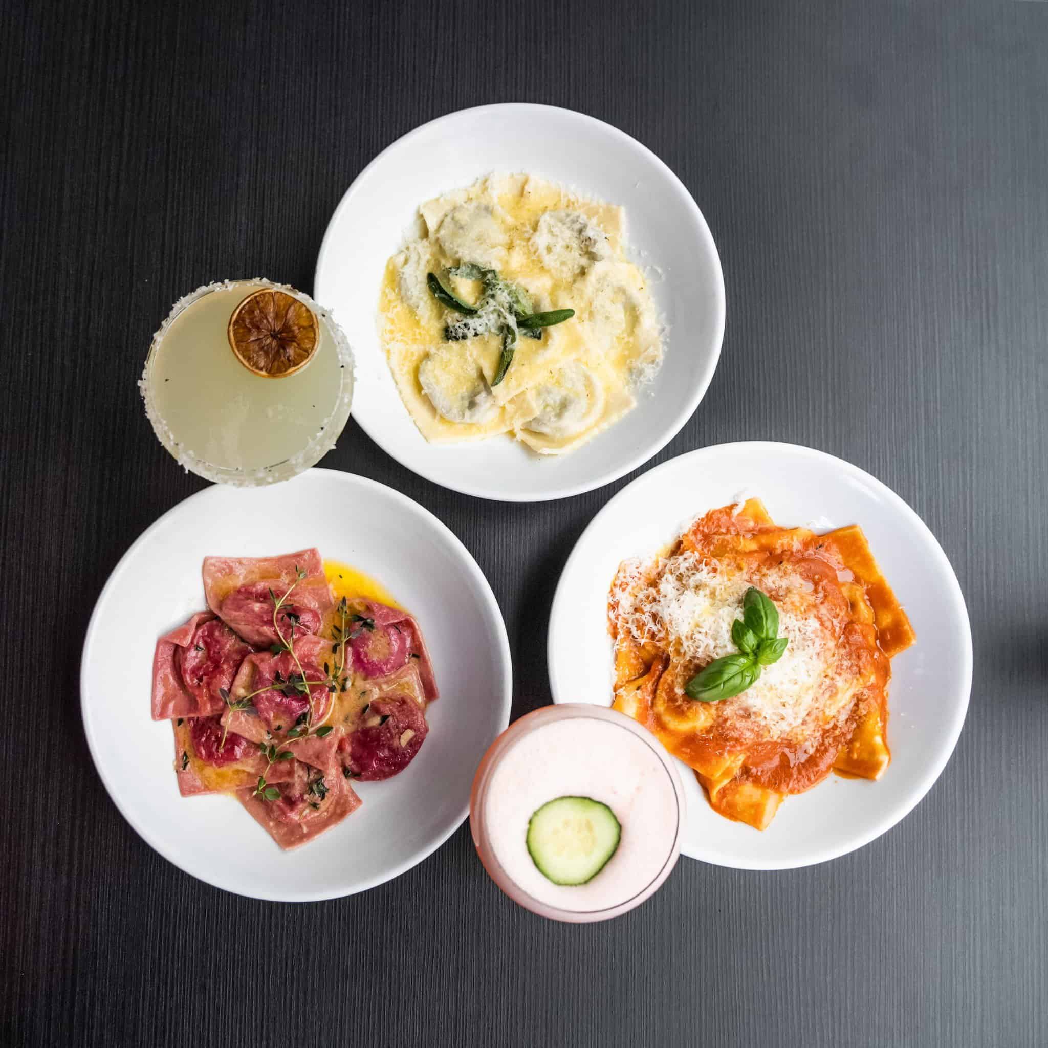 Pasta dishes from Tommasino's