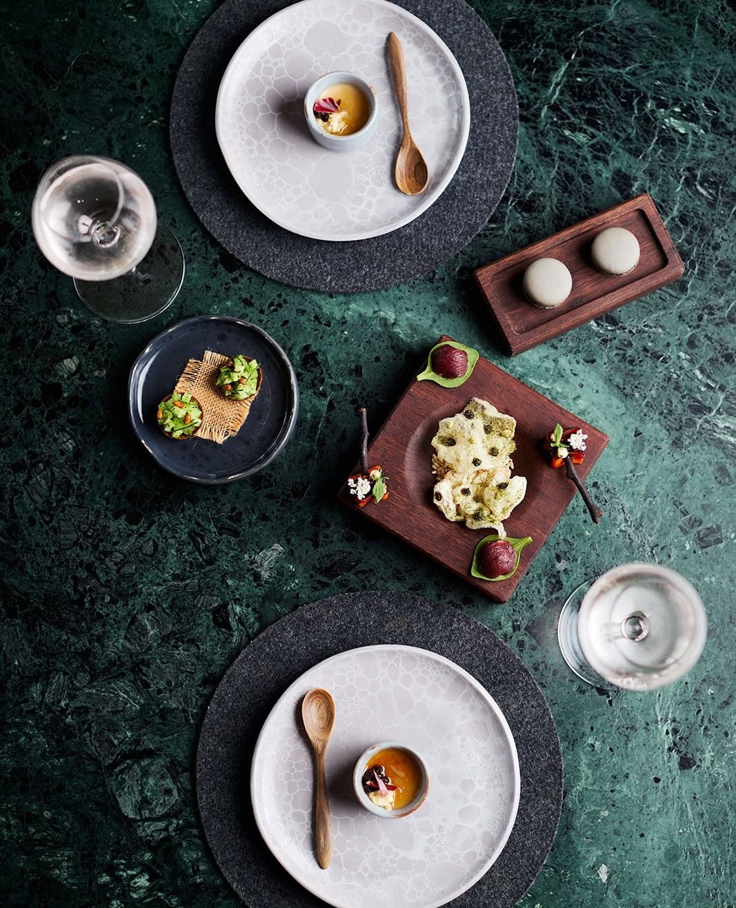 Dishes from Navi in Melbourne