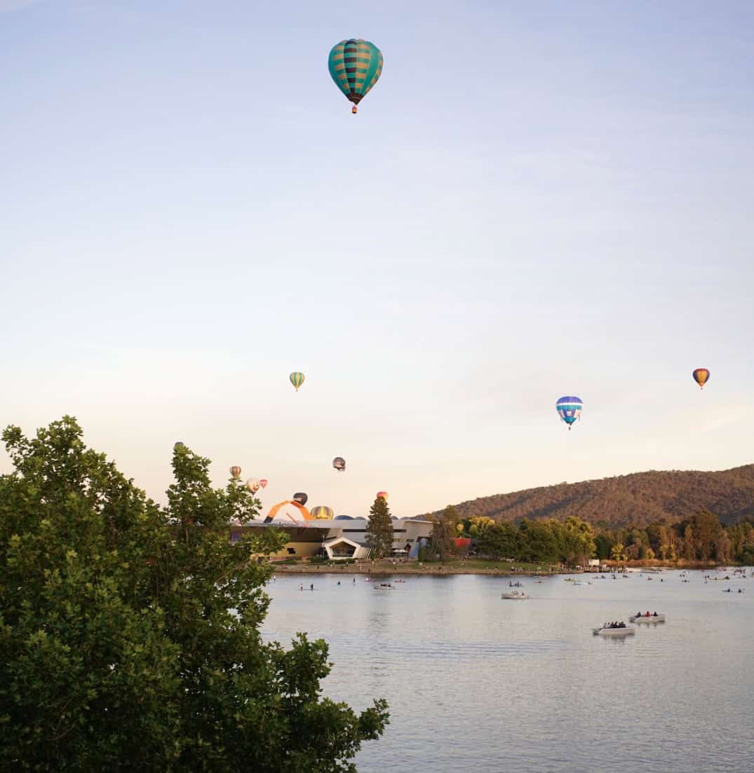 Lake Burley Griffin (Image Credit: Graeme Bingham) 