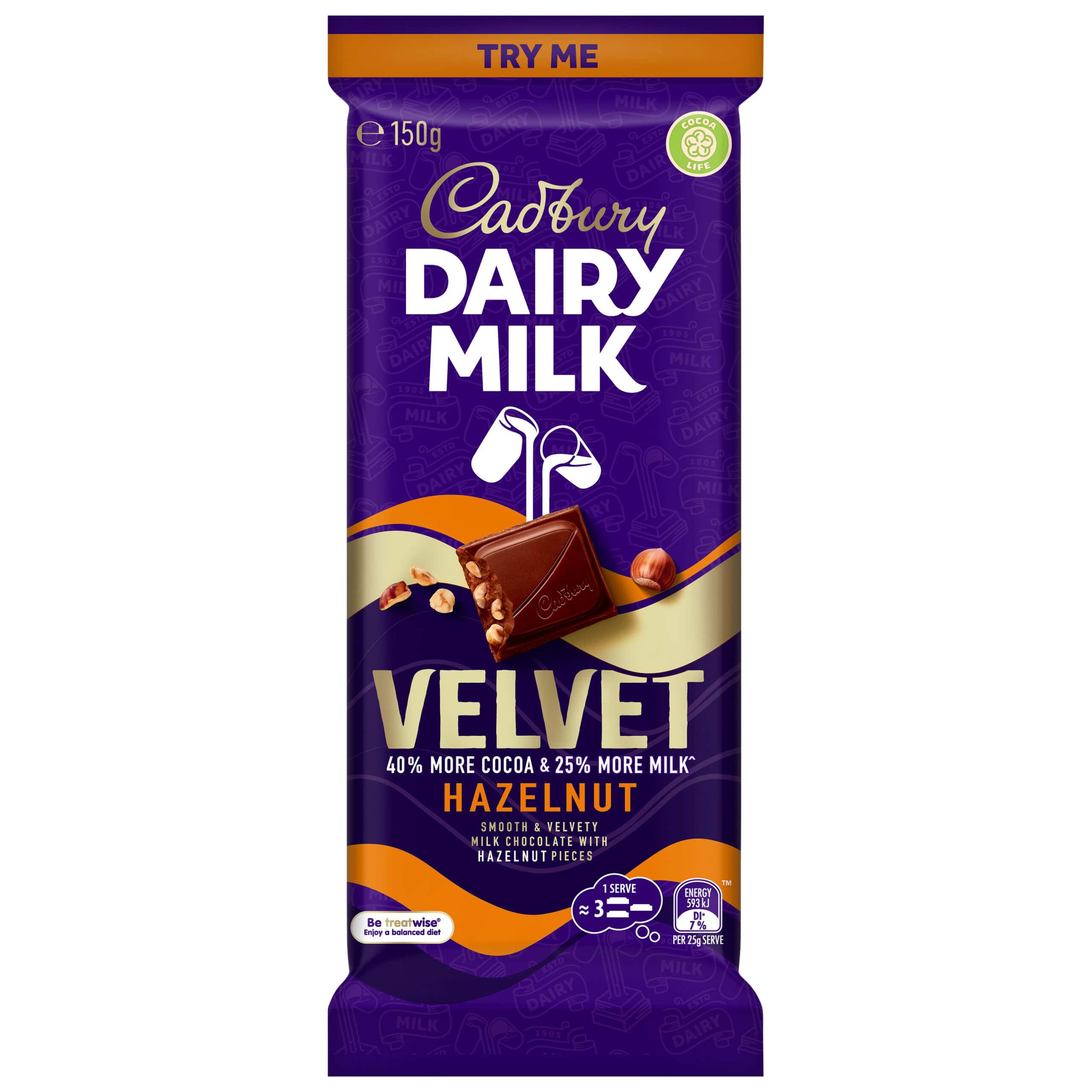 Cadbury Dairy Milk Velvet Range