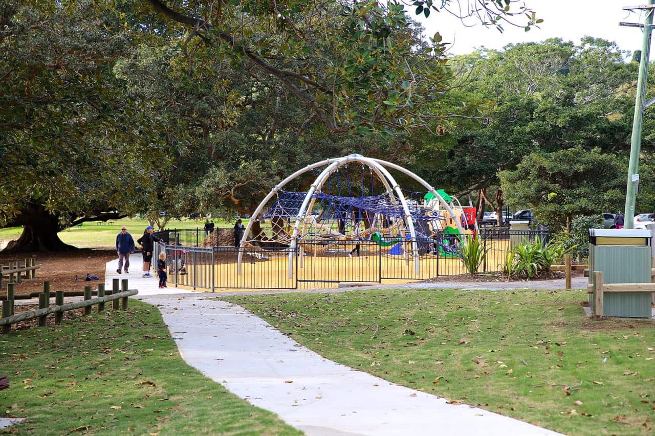 Balmoral Beach Playground (photo credit: Mosman Council)