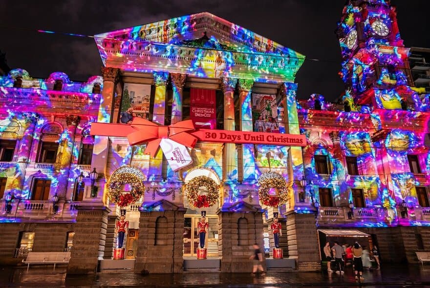 Christmas Lights in the City (Image Credit: City of Melbourne)