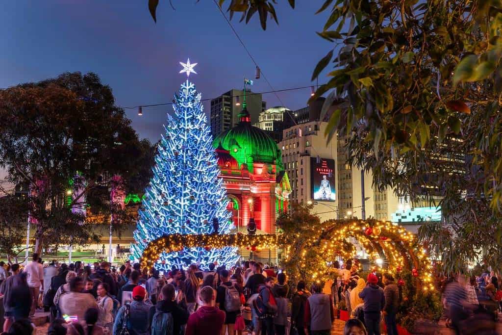 Christmas Square (Image Credit: City of Melbourne)