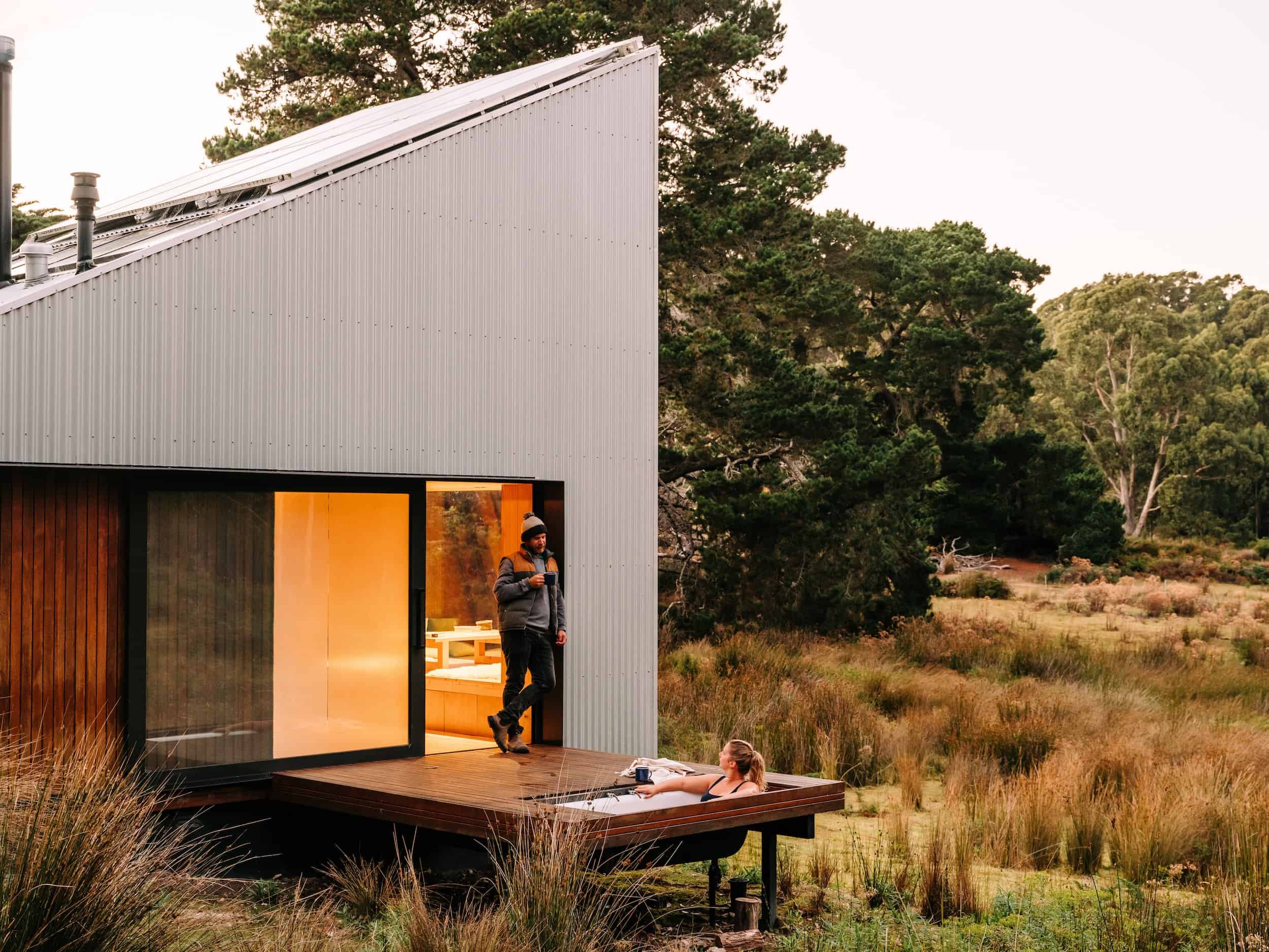 Bruny Island Hideaway (Image Credit: Maguire + Devine Architecture)