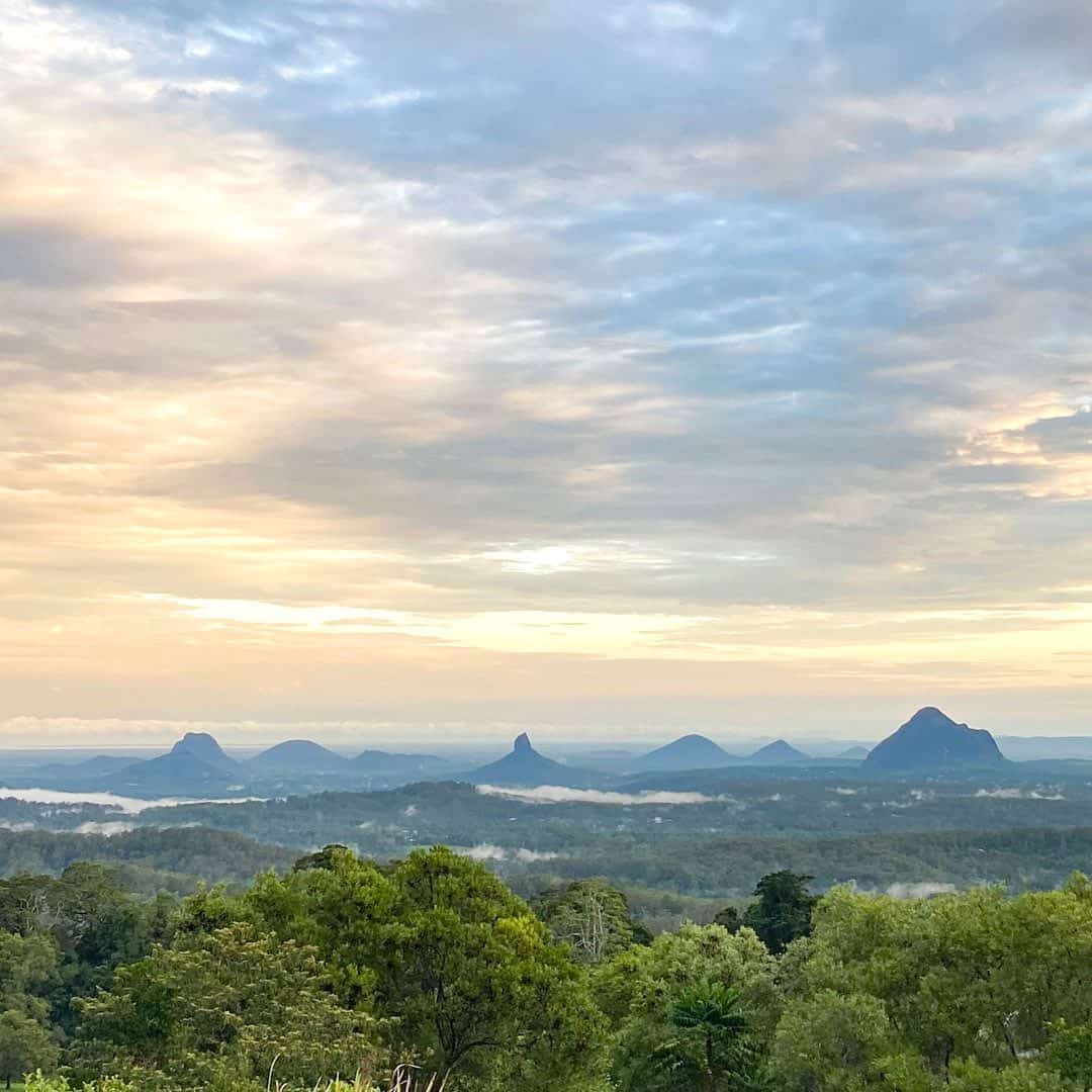 Glass House Mountains (Photo Credit: @madame_zo_zo)