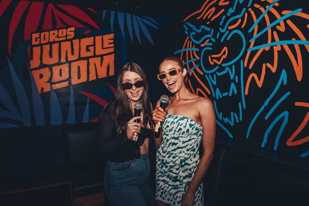 Karaoke at Goros