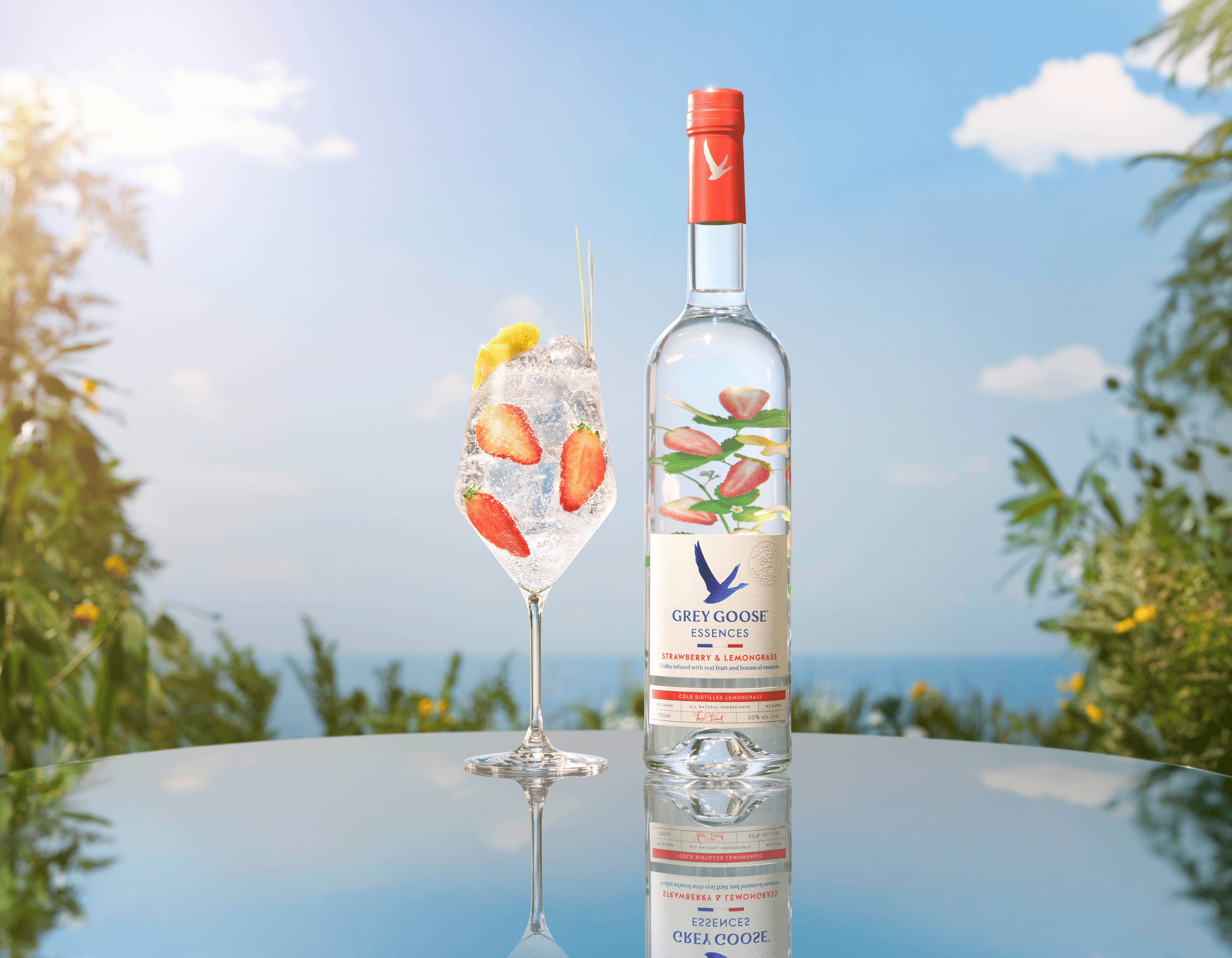 Grey Goose Strawberry Lemongrass Spritz