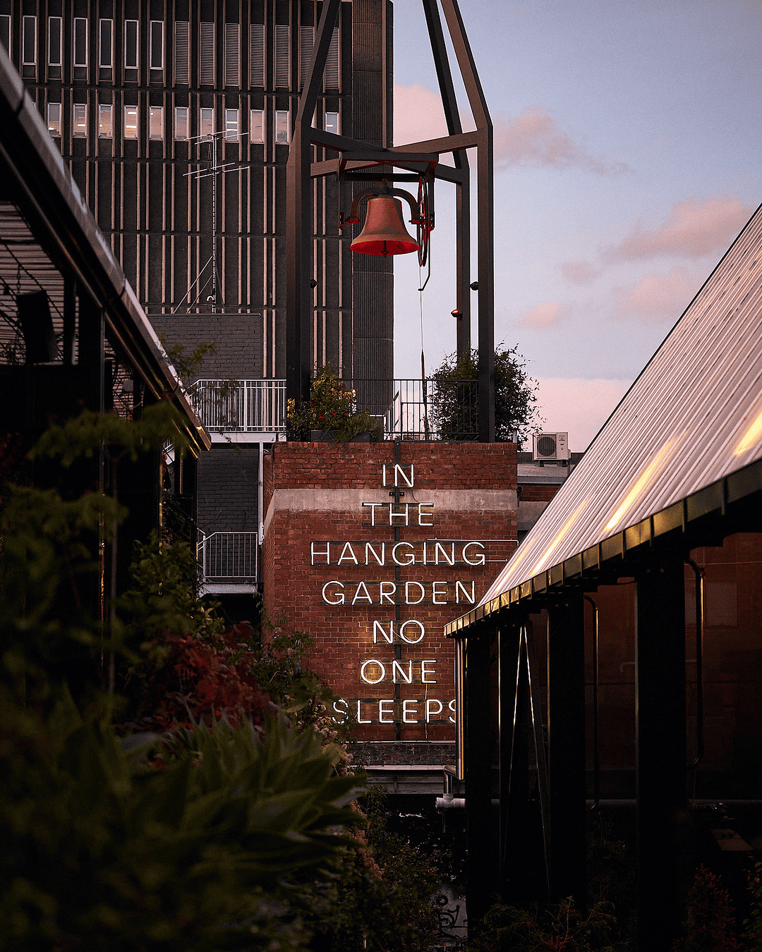 In the Hanging Garden