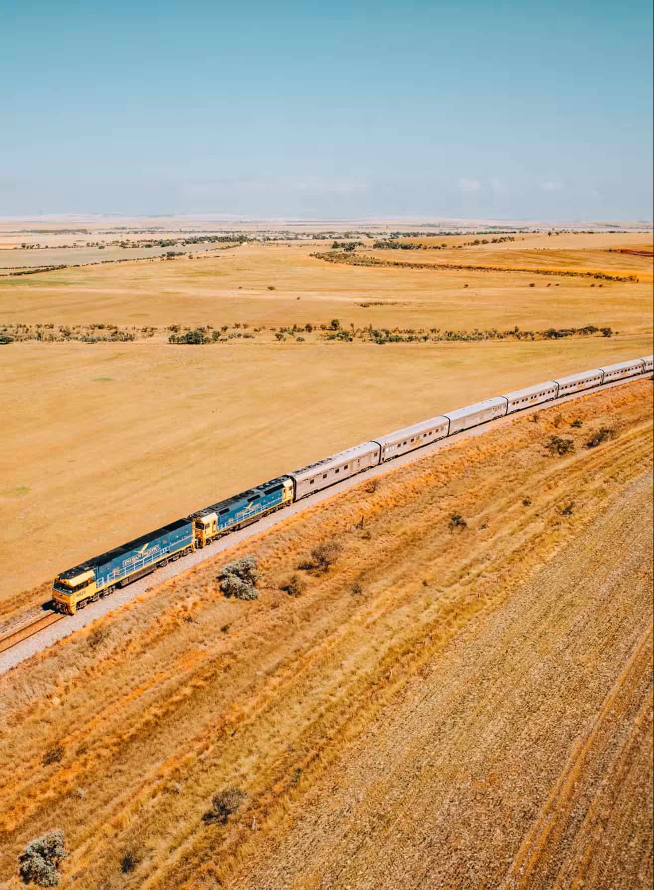 Indian Pacific Railway Journey (Image Credit: Journey Beyond Rail)