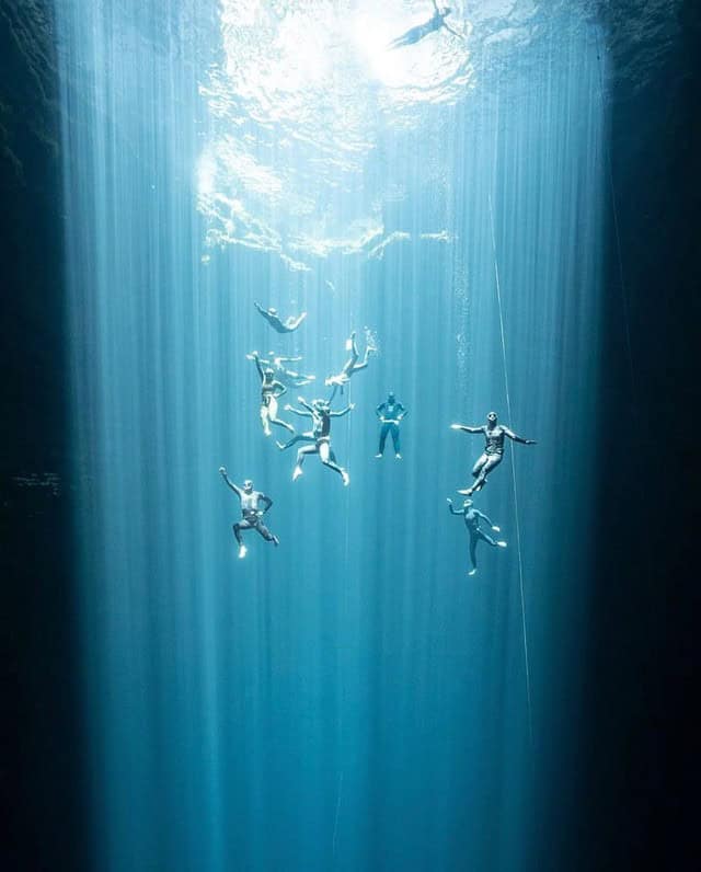 Kilsby Sinkhole (Image Credit: @adamfreediver)