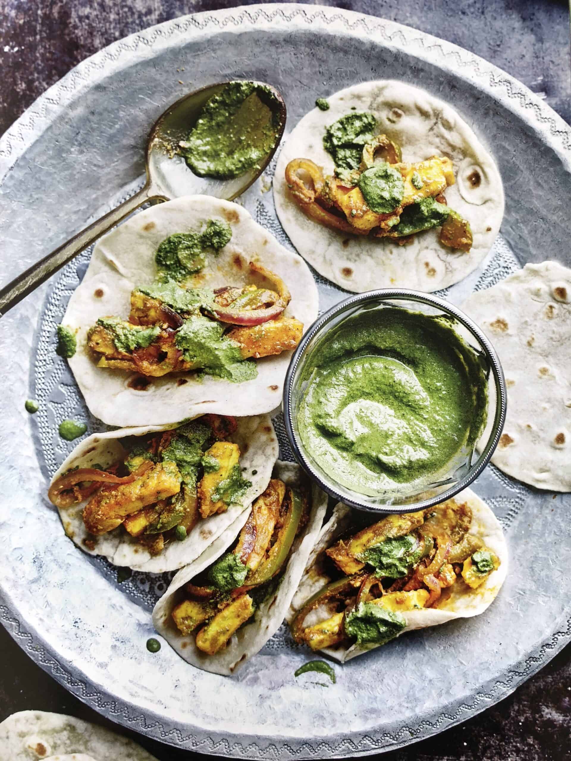 Mini Paneer Kathi Rolls