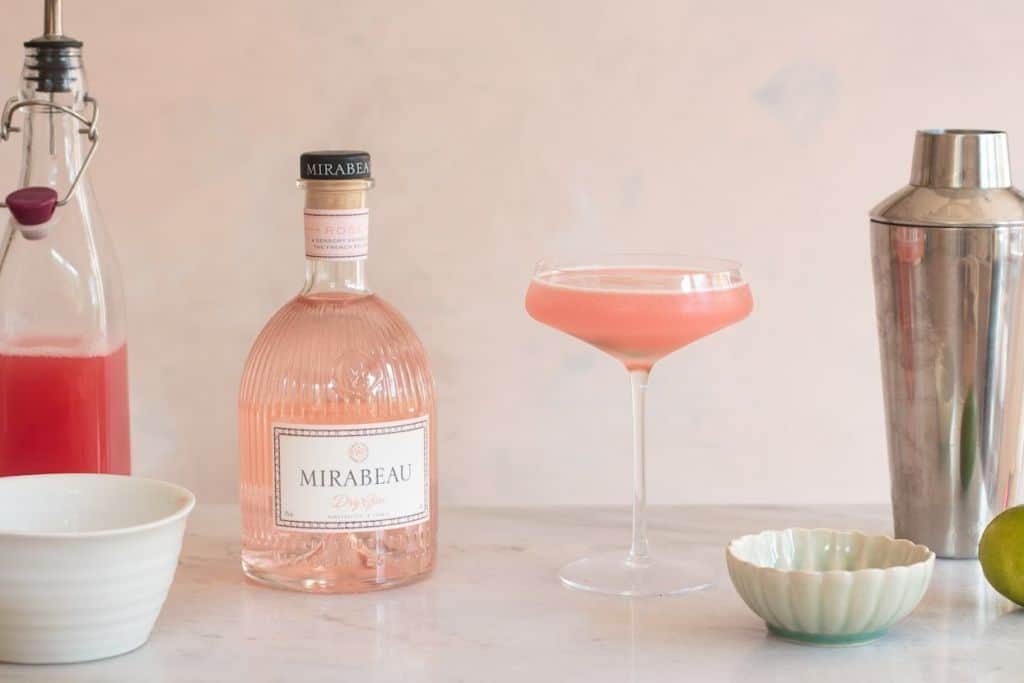 Mirabeau Rose Gin 