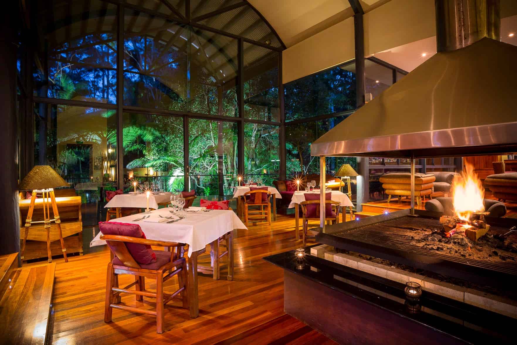 Pethers Rainforest Retreat Restaurant