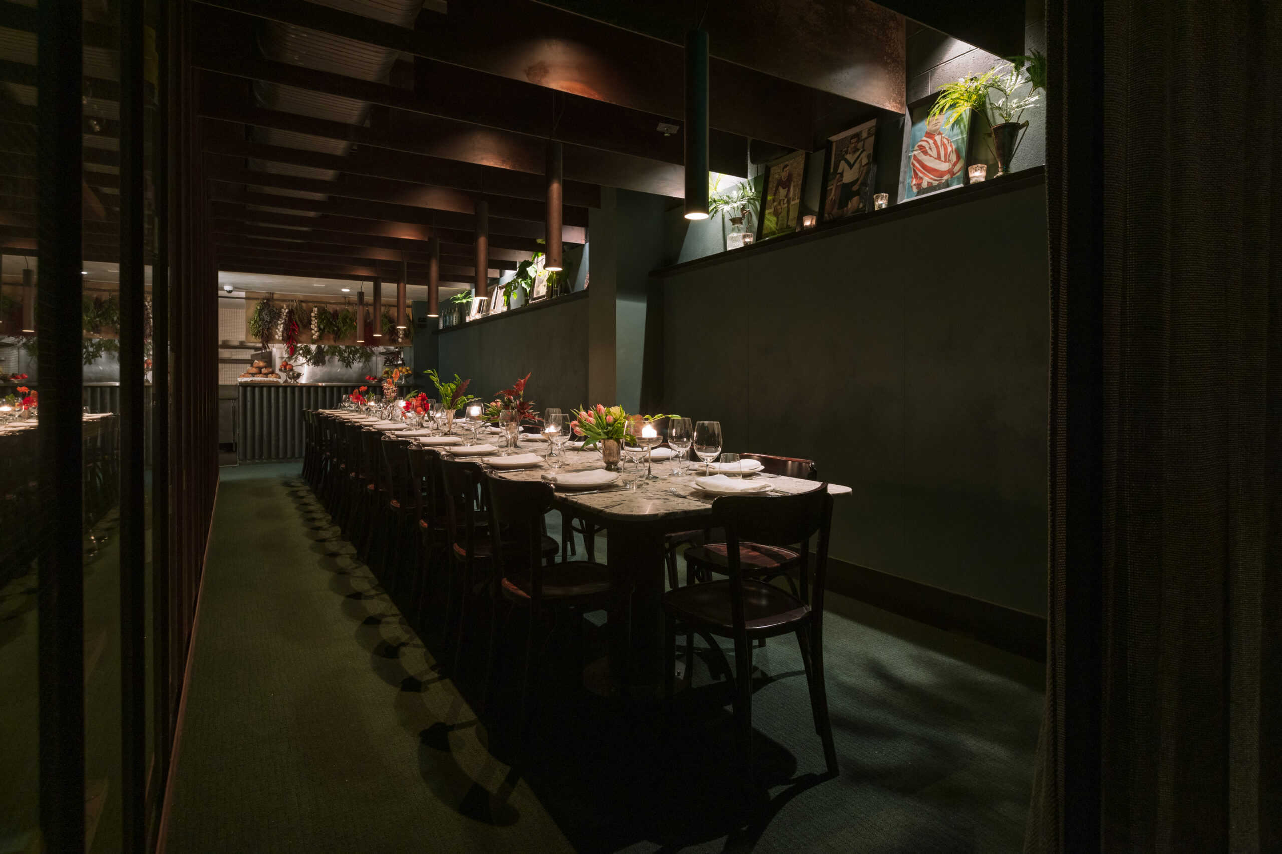 Porteno Private Dining Room (Image Credit: Caroline McCredie)