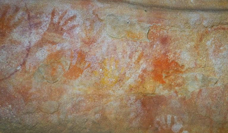 Red Hands Cave (Image Credit: NSW National Parks) 