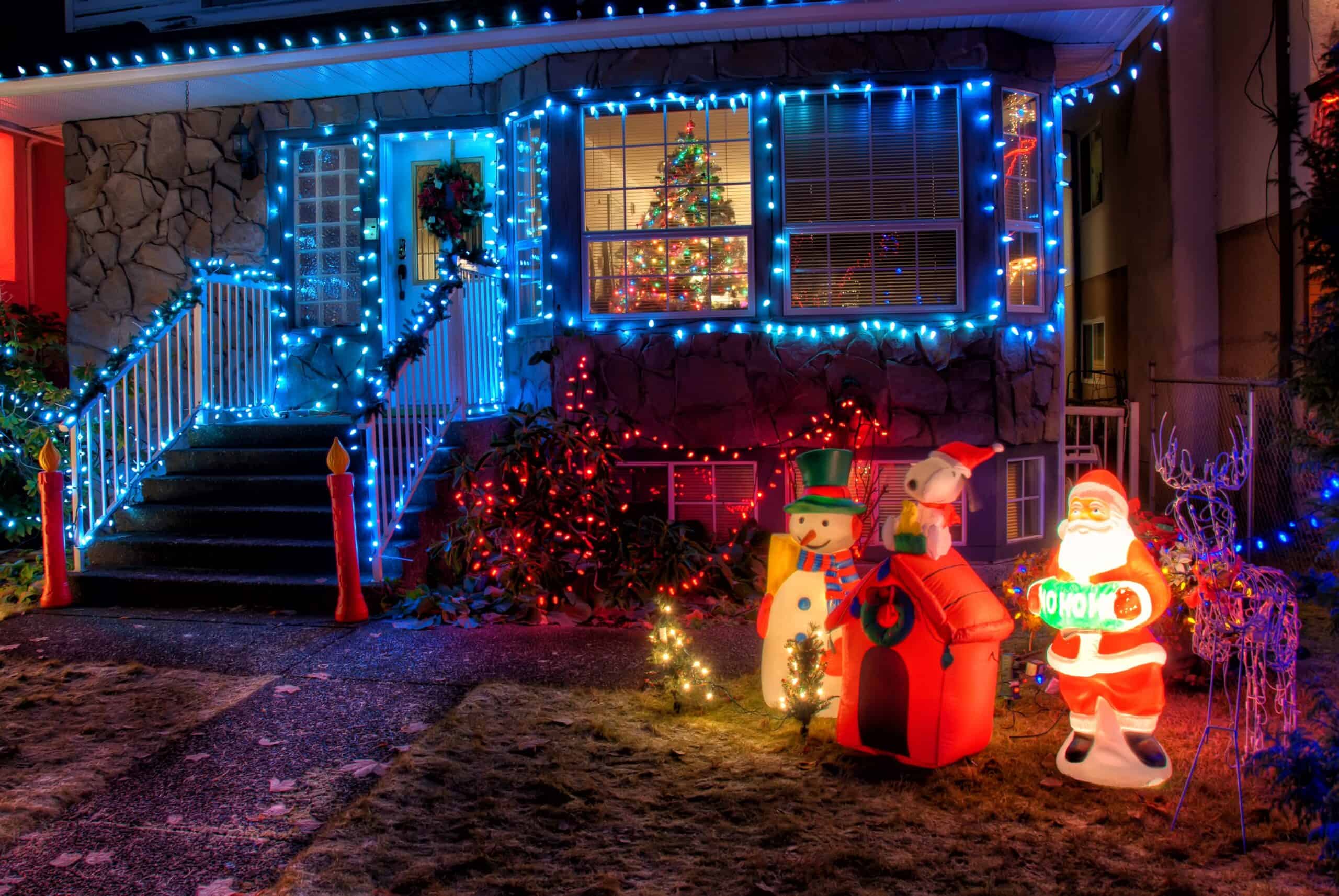 Christmas lights in Brisbane (Image credit: James Wheeler)