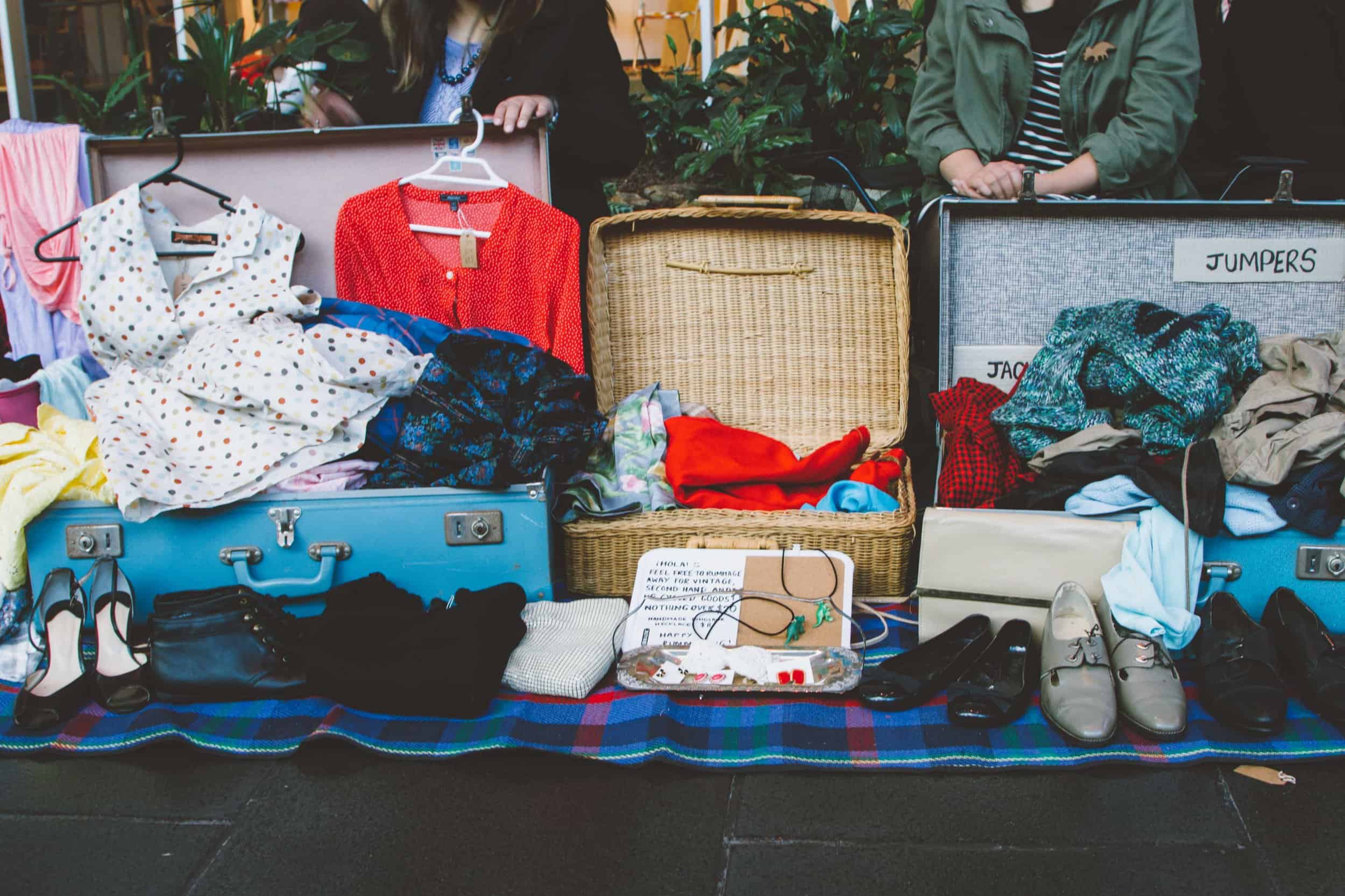 Suitcase Rummage (Photo credit: Linsey Rendell)