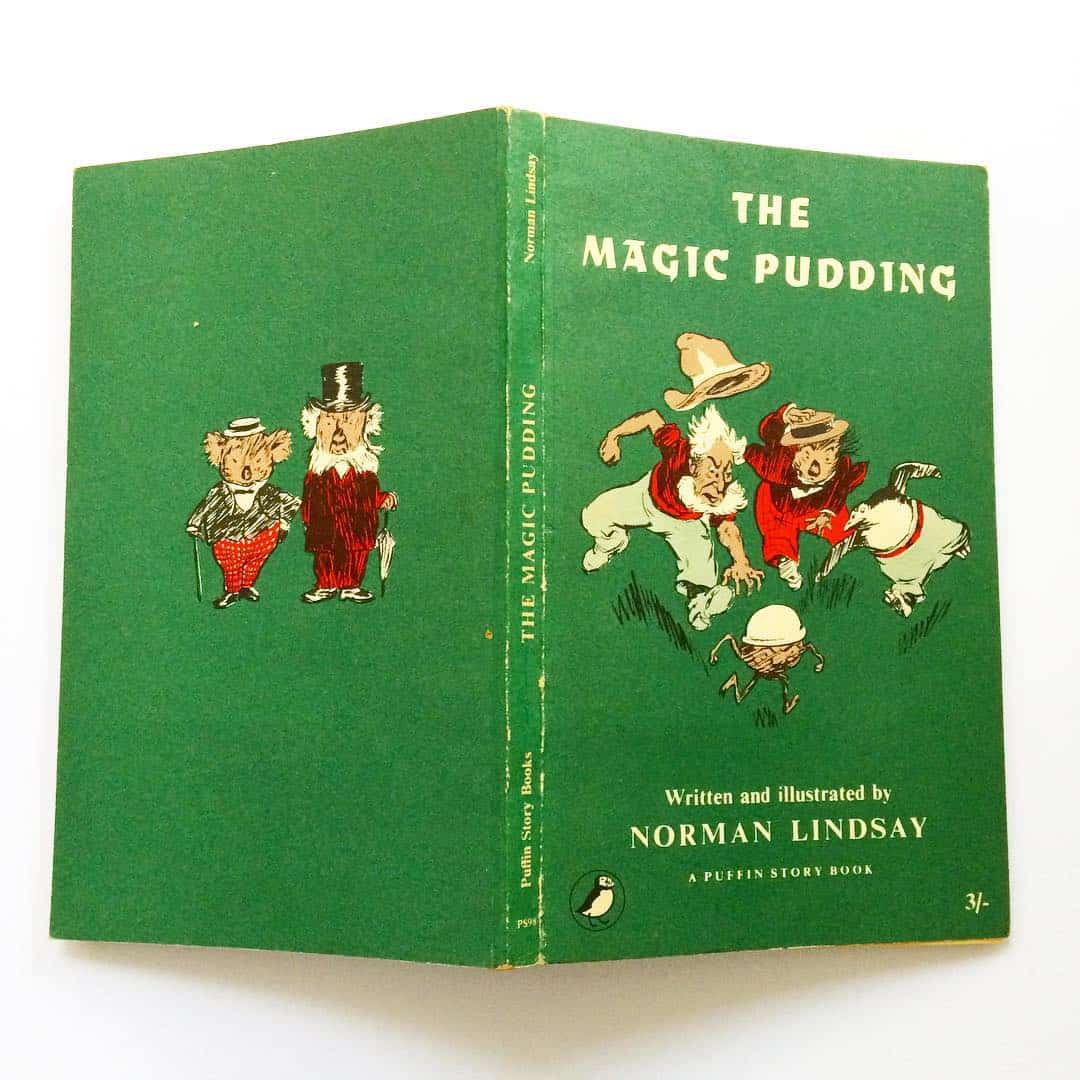 The Magic Pudding by Norman Lindsay (Image Credit: @designfortoday)