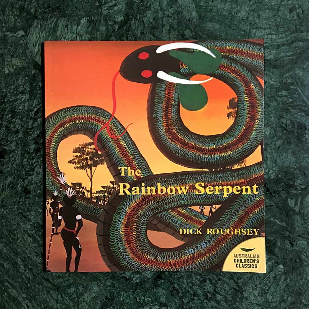 The Rainbow Serpent by Dick Roughsey (Image Credit: @evie_barrow) 