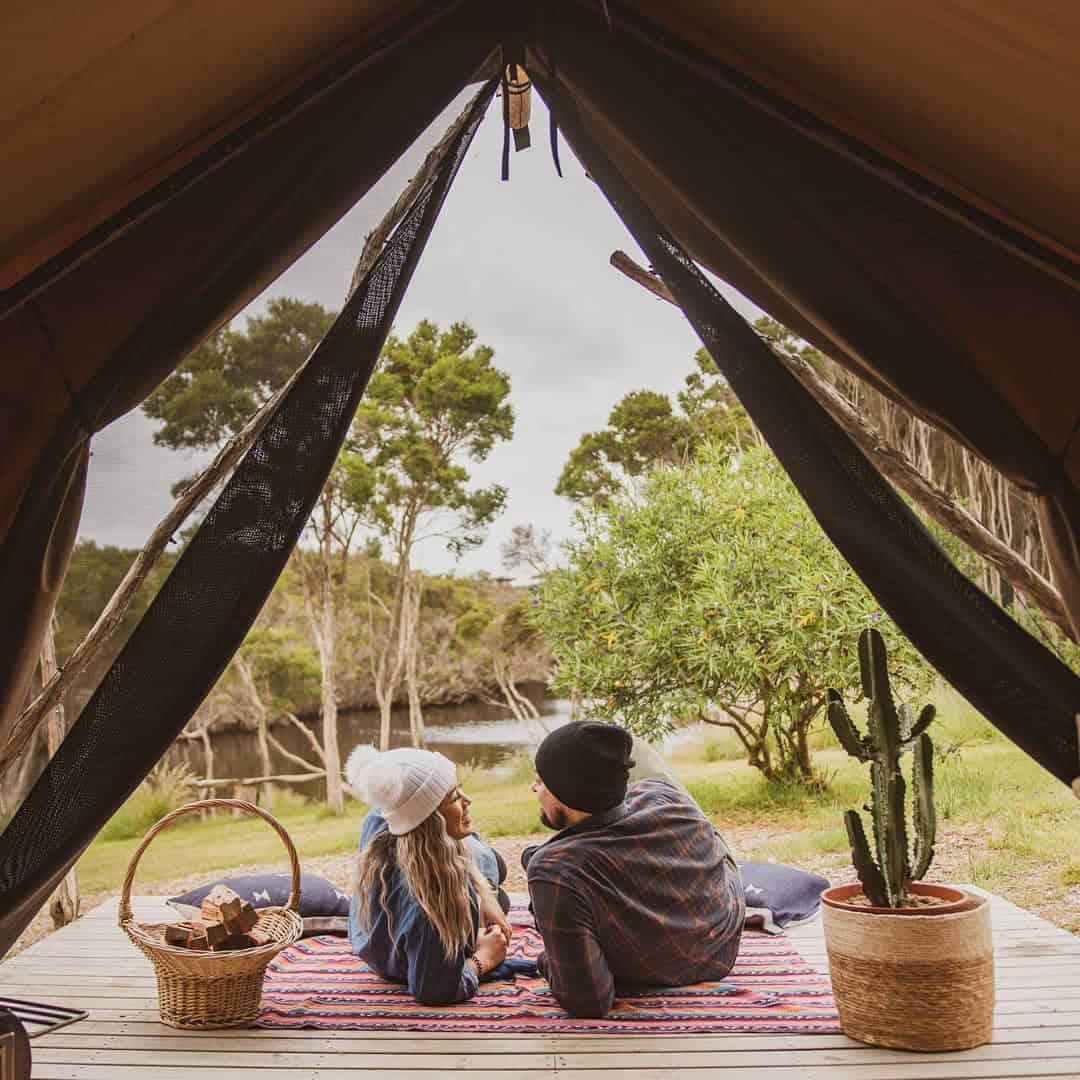 Sheltered Glamping Phillip Island (Image Credit: @niko_grbac)