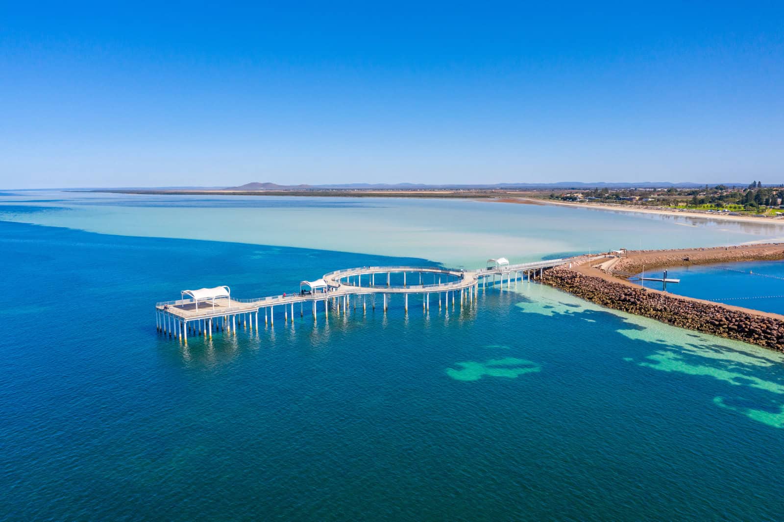 Whyalla Jetty (Image Credit: Isaac Forman via South Australian Tourism Commission)