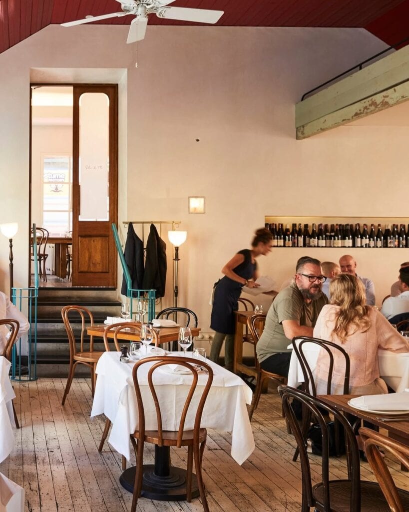 French Saloon dining room