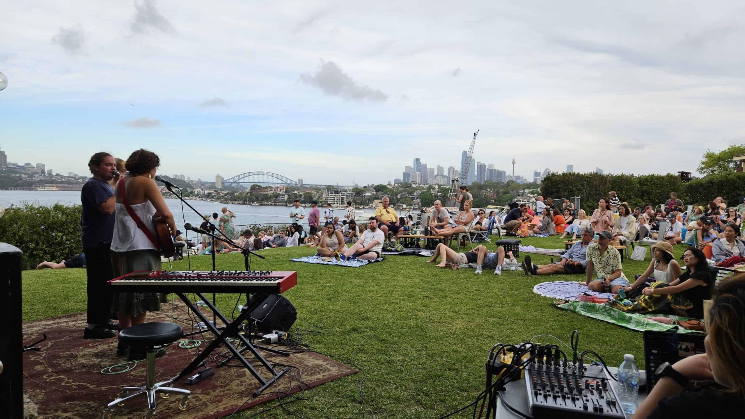 Sunset Sessions on Cockatoo Island 