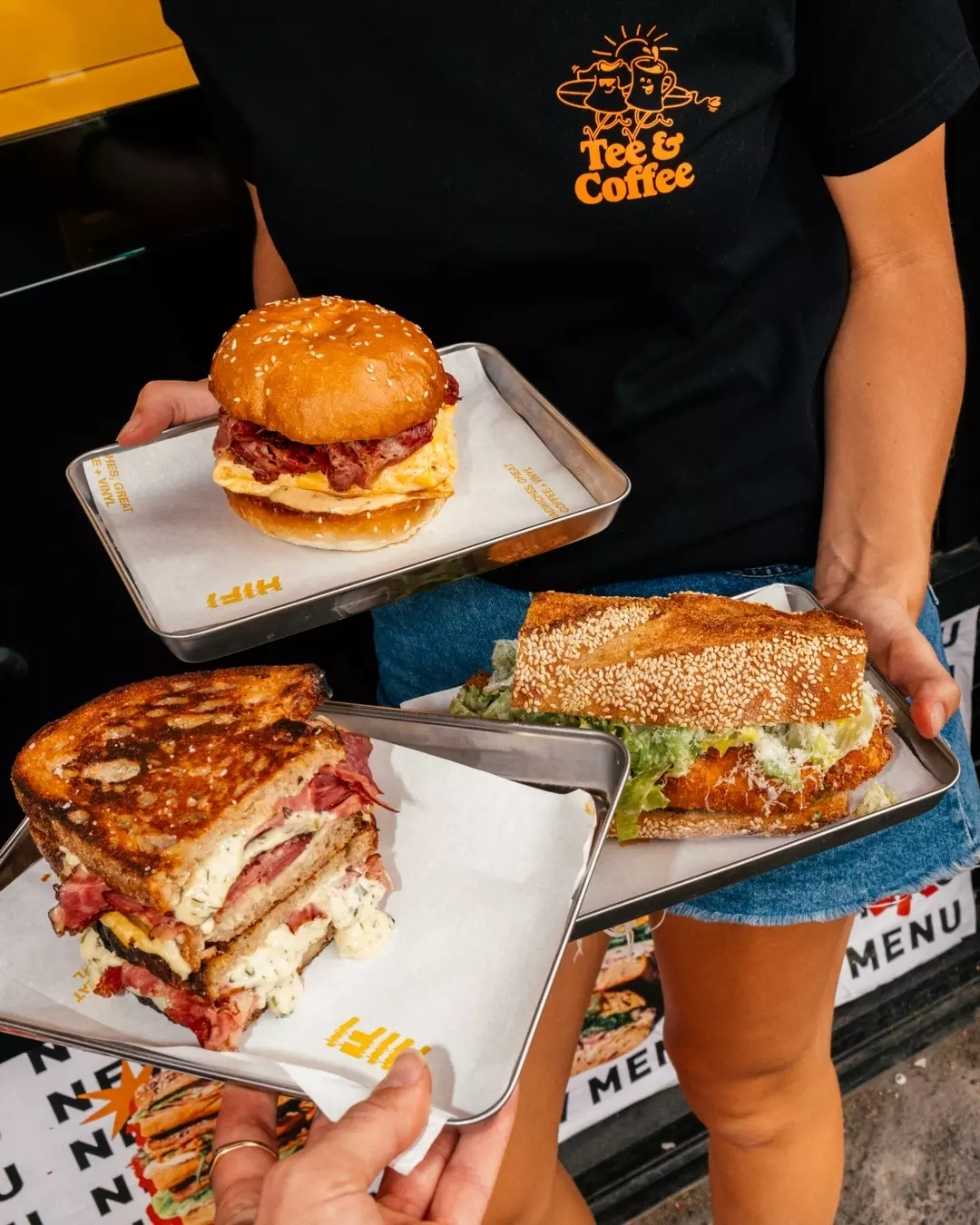 hi fi sandwiches selection of sandwiches on trays melbourne