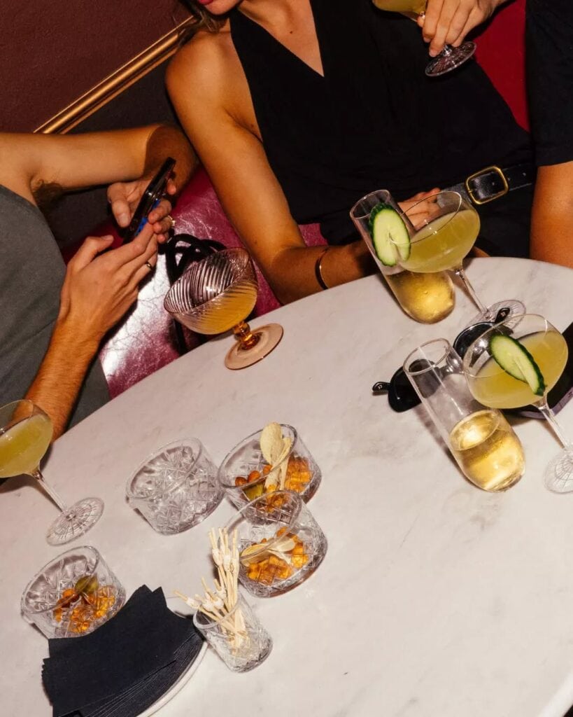Cocktails at Sistine