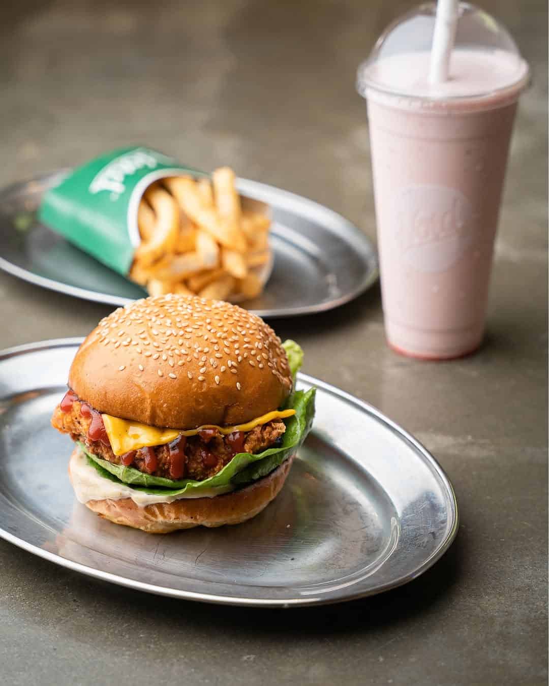 nordburger adelaide burger fries and shake