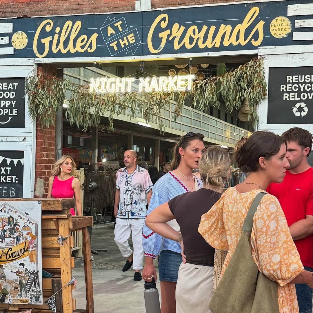 gilles at the grounds night market